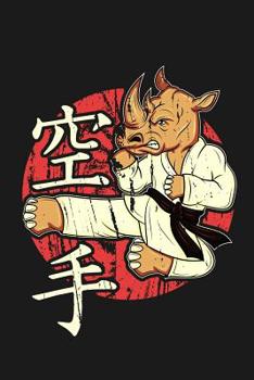 Paperback Notebook: 109 Graph Paper Pages 6 x 9 inch. A great Rhino Karate Notebook for all those who want to draw or write down their tho Book