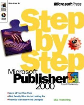 Paperback Microsoft Publisher 2000 Step by Step [With *] Book