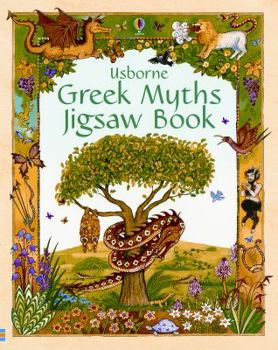 Greek Myths Jigsaw Book (Luxury Jigsaw Books) - Book  of the Usborne Jigsaw Books