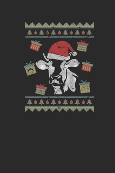Ugly Christmas Cow: Graph Paper Notebook (6" x 9" - 120 pages) ~ Christmas Themed Notebook for Daily Journal, Diary, and Gift
