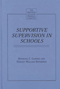 Hardcover Supportive Supervision in Schools Book