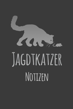 Paperback Jagtkatzer Notizen: A5 Dodgrid (gepunktet) - Agenda Journal - Katzer Geschenkidee [German] Book