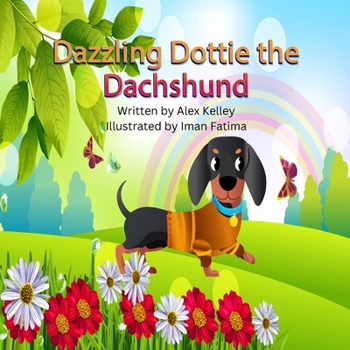 Paperback Dazzling Dottie The Dachshund Book