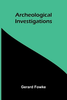 Paperback Archeological Investigations Book