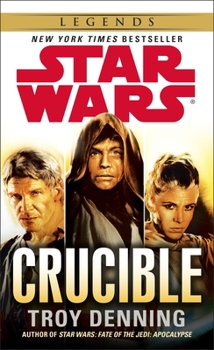 Mass Market Paperback Crucible: Star Wars Legends Book