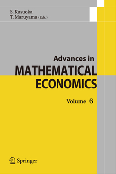 Hardcover Advances in Mathematical Economics Book