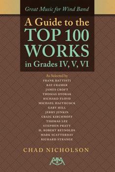 Paperback Great Music for Wind Band: A Guide to the Top 100 Works in Grades IV, V, VI Book