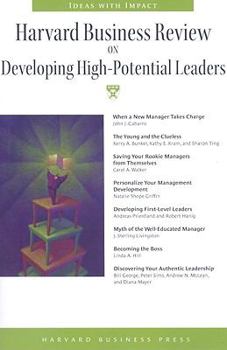 Paperback Harvard Business Review on Developing High-Potential Leaders Book