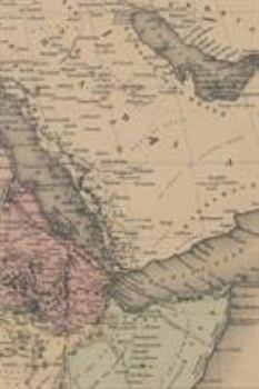 1855 Map of North Eastern Africa : A Poetose Notebook / Journal / Diary (50 Pages/25 Sheets) [Africa: North Eastern Sheet]