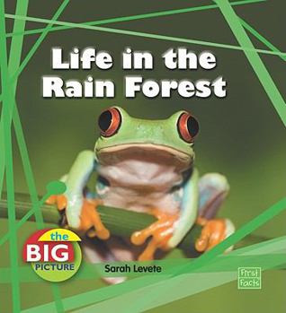 Library Binding Life in the Rain Forest Book