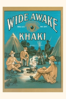 Paperback Vintage Journal Wide Awake Khaki Uniforms Ad Book