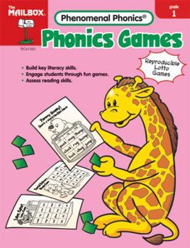 Paperback Phonics Games (Gr. 1) Book