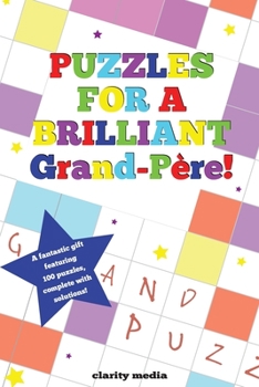 Paperback Puzzles For A Brilliant Grand-Père Book