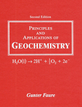 Paperback Principles and Applications of Geochemistry Book