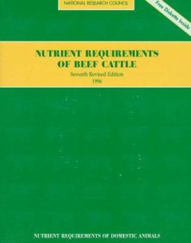 Paperback Nutrient Requirements of Beef Cattle Book