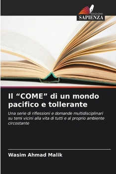 Paperback Il "COME" di un mondo pacifico e tollerante [Italian] Book