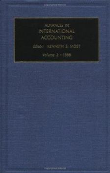 Hardcover Advances in International Accounting: A Research Annual Volume 2 Book