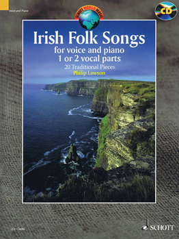 Paperback Irish Folk Songs: for Voice and Piano Book
