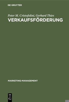 Hardcover Verkaufsförderung [German] Book