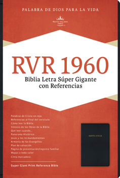 Imitation Leather Rvr 1960 Biblia Letra S?per Gigante, Negro Imitaci?n Piel [Spanish] Book