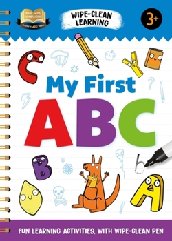 Spiral-bound Help with Homework My First ABC: Fun Learning Activities with Wipe-Clean Pen Book