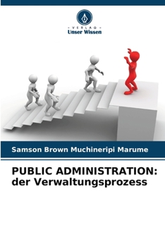 Paperback Public Administration: der Verwaltungsprozess [German] Book
