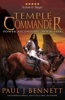 Paperback Temple Commander: An Epic Military Fantasy Novel Book