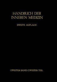 Paperback Handbuch Der Inneren Medizin [German] Book