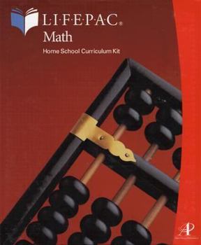 Paperback LIFEPAC Kindergarten Math Set Book