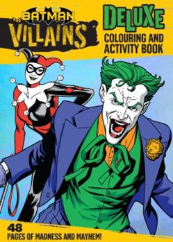 Paperback DC Comics: Villains Deluxe Colouring and Activity Book