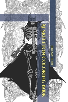 Paperback AI Skeleton Coloring Book