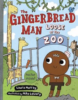 Paperback Gingerbread Man Loose at the Zoo, The Book