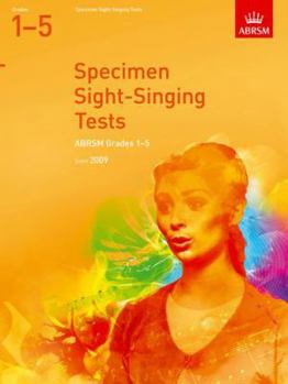 Paperback Specimen Sight-Singing Tests Book