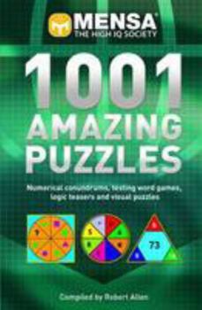 Paperback 1001 Mensa Puzzles Book