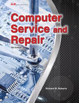 Hardcover Computer Service and Repair Book