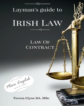 Paperback Layman's Guide to Irish Law: The Law of Contract Book