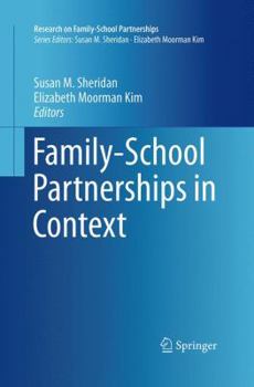 Paperback Family-School Partnerships in Context Book