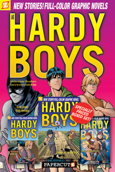 Paperback Hardy Boys Graphic Novels #17-20 Boxed Set Book