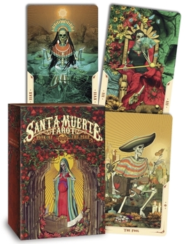 Cards Santa Muerte Tarot Deck: Book of the Dead Book