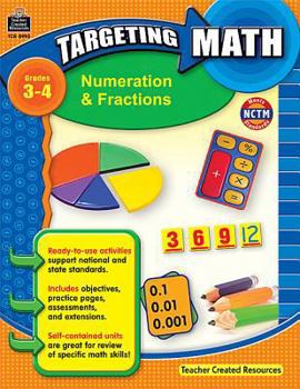 Paperback Targeting Math: Numeration & Fractions Book