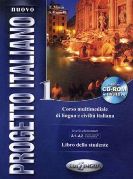 Perfect Paperback Progetto Italiano 1: Corso Multimediale di Lingua e Civilta Italiana (Italian Edition) [Italian] Book
