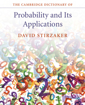 Hardcover The Cambridge Dictionary of Probability and Its Applications Book