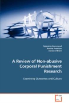 Paperback A Review of Non-abusive Corporal Punishment Research Book