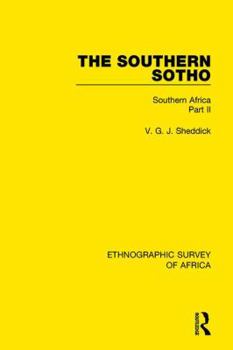 Paperback The Southern Sotho: Southern Africa Part II Book