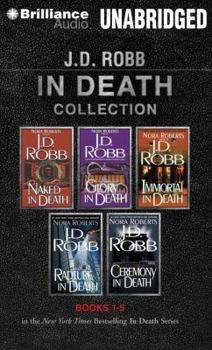 MP3 CD J. D. Robb in Death Collection Books 1-5: Naked in Death, Glory in Death, Immortal in Death, Rapture in Death, Ceremony in Death Book