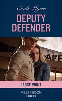 Hardcover Deputy Defender [Large Print] Book