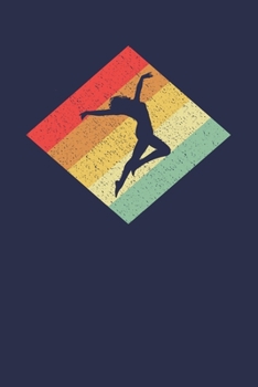 Paperback Dancer Notebook: Retro Vintage 80s Dance 6 x 9 (A5) Graph Paper Squared Journal Gift for Dancers And Dancing Lovers (108 Pages) Book