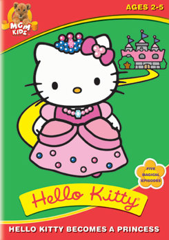 DVD Hello Kitty: Becomes A Princess Book