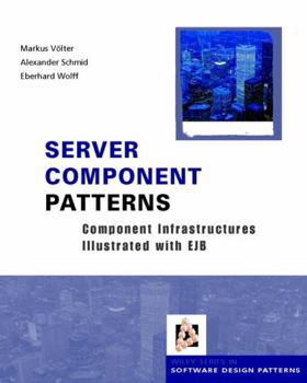 Hardcover Server Component Patterns: Component Infrastructures Illustrated with Ejb Book