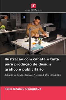 Paperback Ilustração com caneta e tinta para produção de design gráfico e publicitário [Portuguese] Book